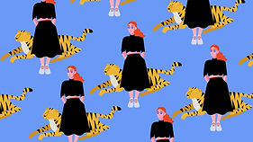 Girl with Tiger