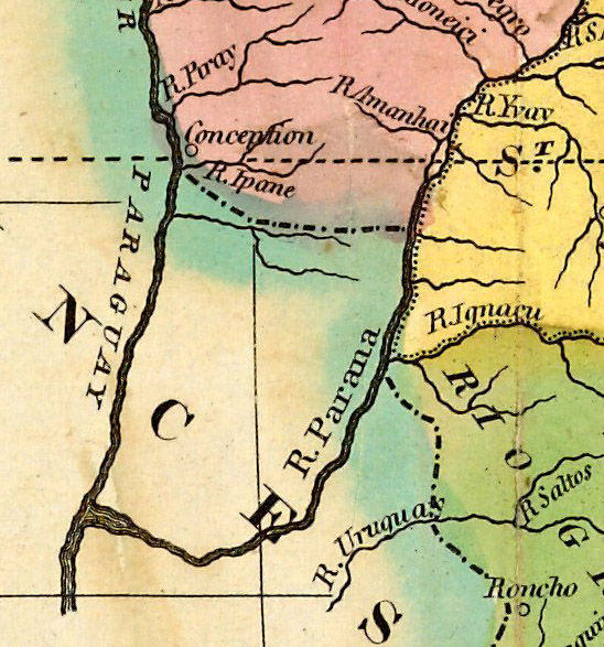 Miniatura: O último retrato do Brasil antes da independência, mapa datado de 1822