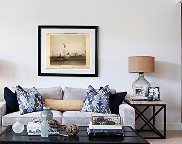 Miniatura: Série - ESTÁTUA DA LIBERDADE - imagem 20 - inauguração - NY 1886