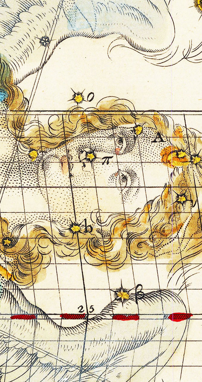 Miniatura: Signo do Zodíaco - VIRGEM - Rara e exclusiva Ilustração datada de 1731