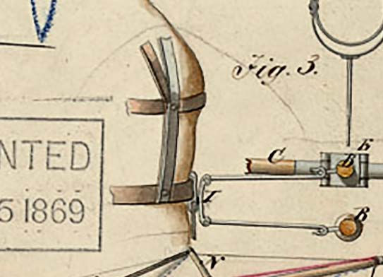 Miniatura: Patente de máquina de voar de 1869