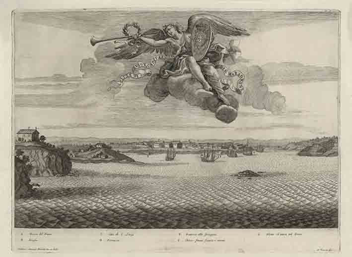 Maranhão - S. Luis - gravura de 1670