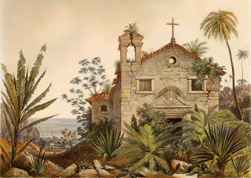 Capela de S. Gonçalo na Bahía - datada de 1852