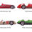 Miniatura: Poster com as grandes máquinas da Formula 1 de 1950 a 2009