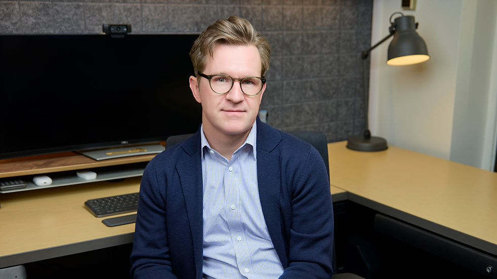Case Study: Premium On-Location Headshots for Dr. Cameron M. Clark, Calgary Neuropsychologist