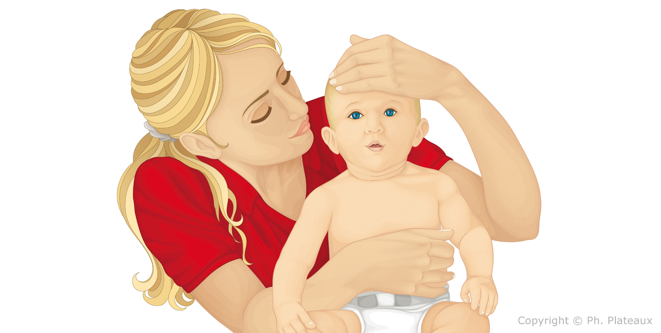 illustration médicale puériculture