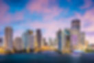 Skyline of Miami Florida