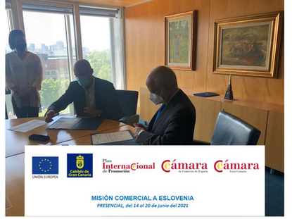 Acuerdo de colaboración entre la empresa tecnológica eslovena Arctur y Turismo Innova Gran Canaria.