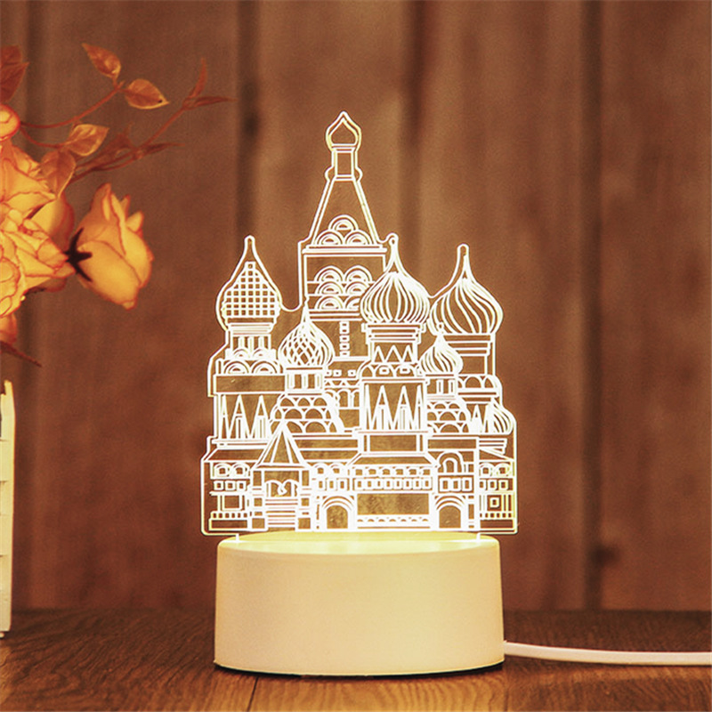 Miniatura: 3D LED Night Light Lamp