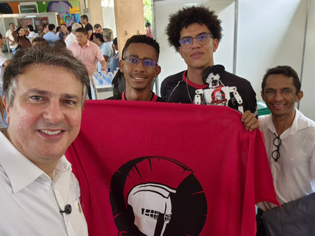 Spartron Robótica apresenta projeto em visita do Ministro da Educação ao Tocantins