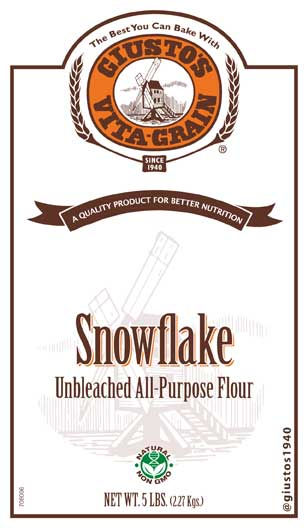 Thumbnail: Giusto's Snowflake Unbleached All-Purpose Flour