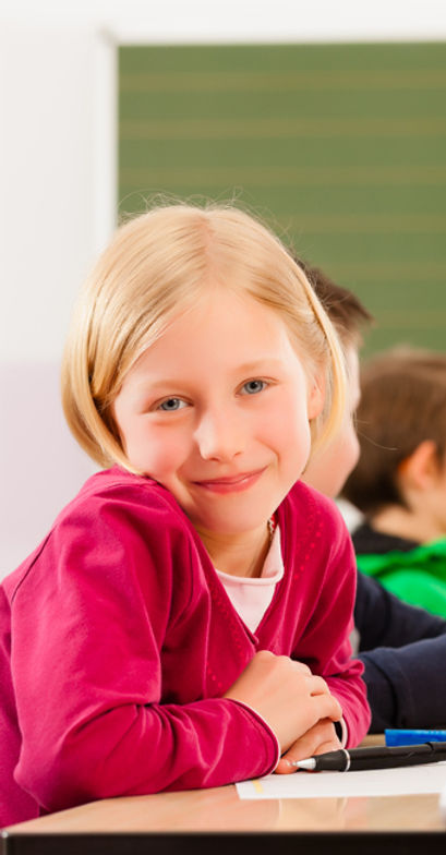 Blond Student