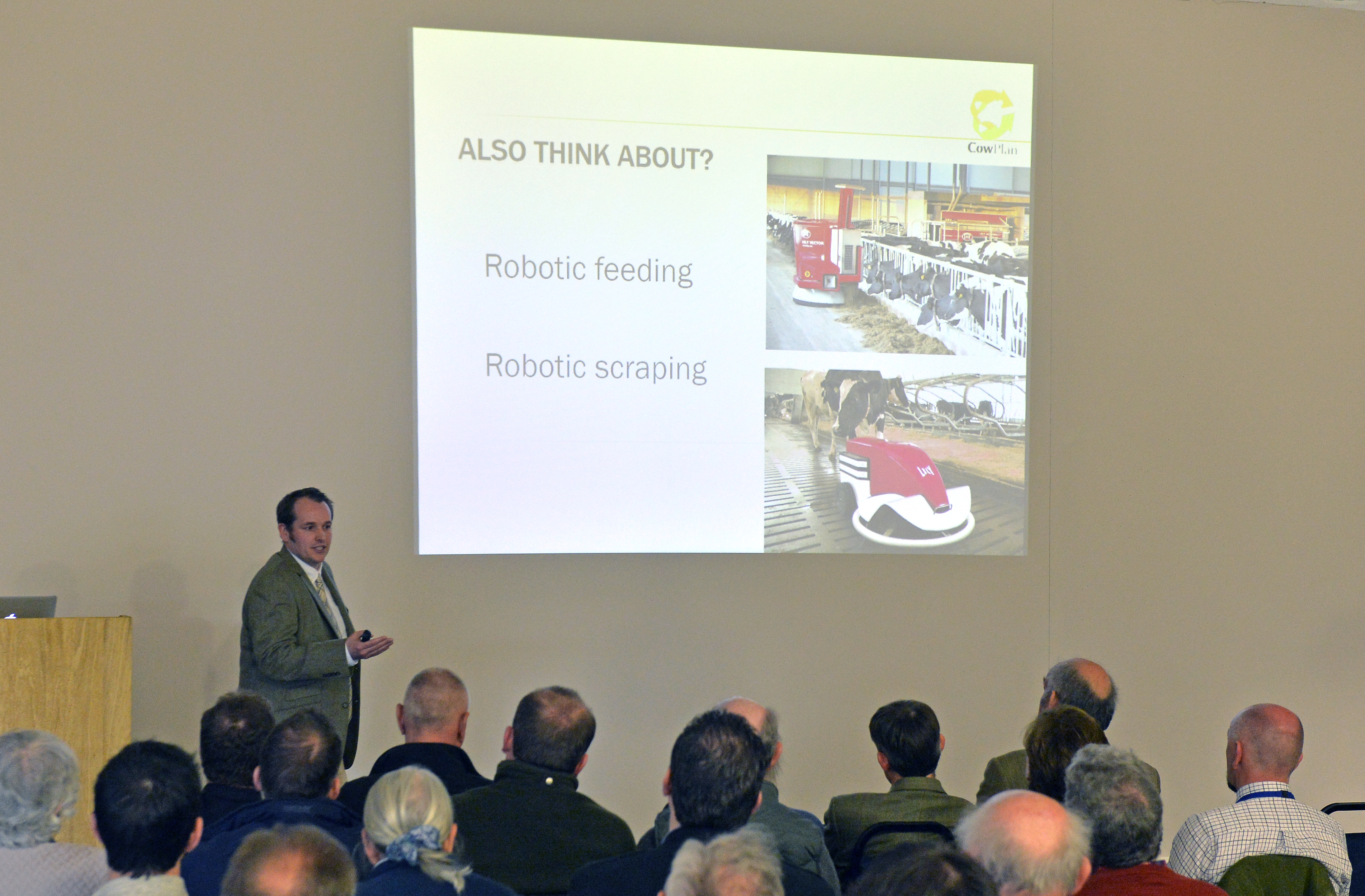 Ivor Davey - presenting at conference