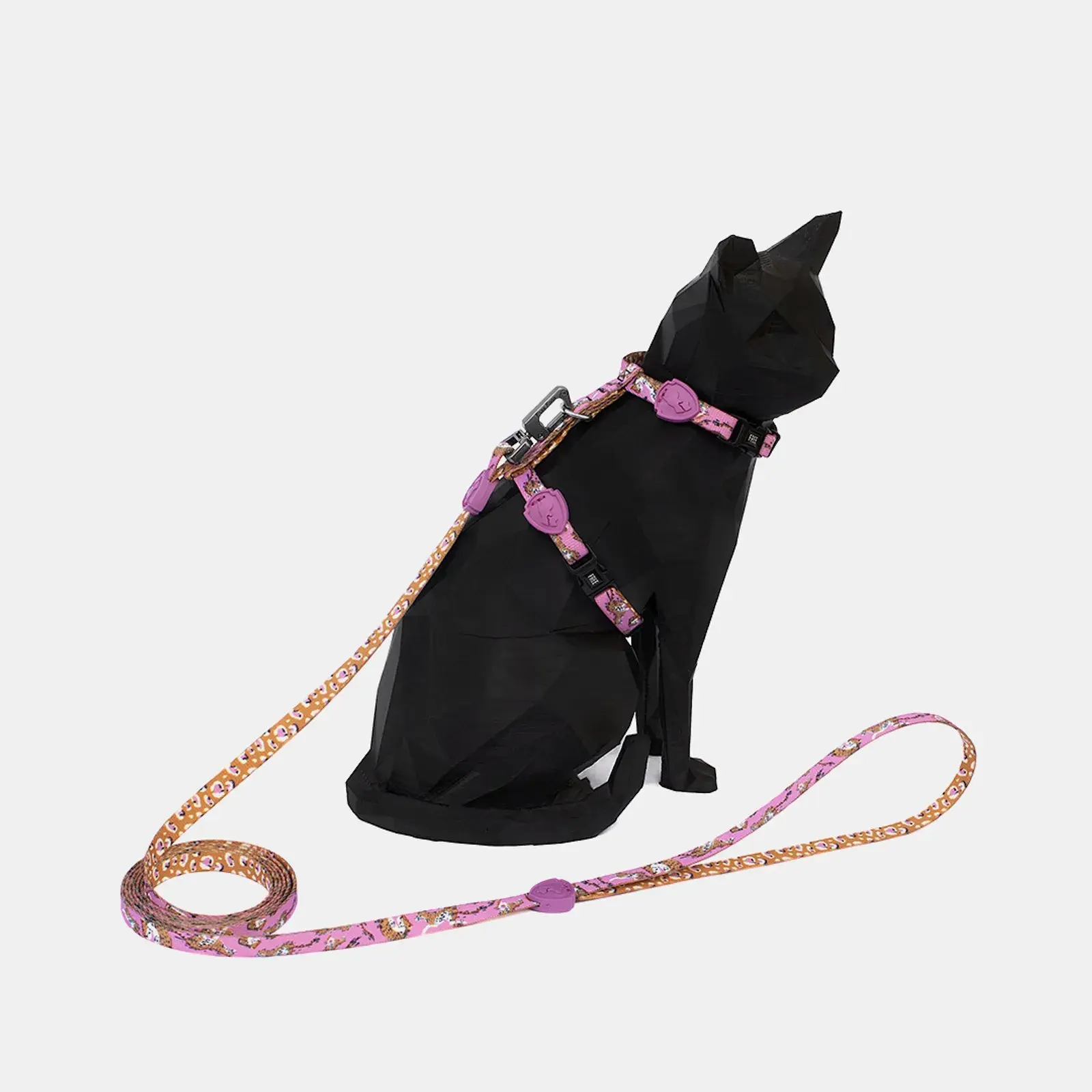 Peitoral com Guia Savage by Zinco para Gatos P