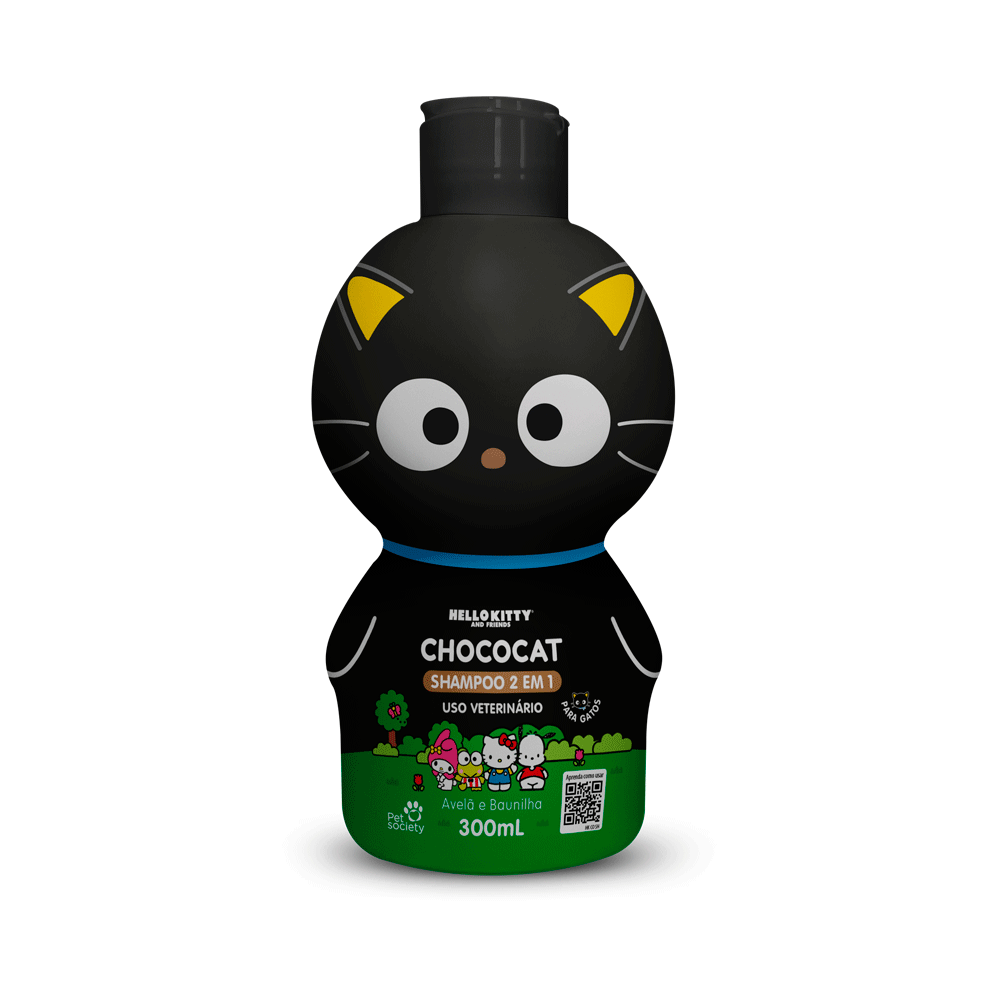 Hello Kitty Chococat Shampoo 2 Em 1 300ml Hello Kitty And Fr