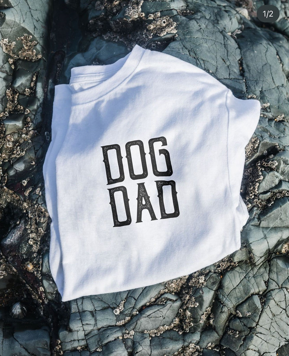 Camiseta Pawear Dog dad branca M