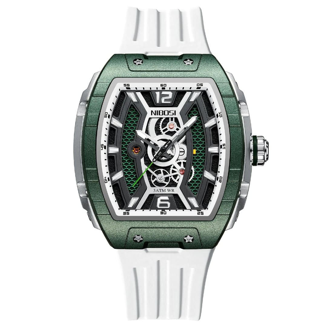 Relógio Masculino Esportivo com Pulseira de Silicone e Cronógrafos Del Rey N2701