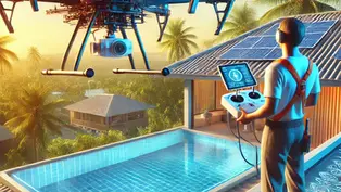 Le drone peut-il endommager ma toiture, façade ou mes panneaux solaires ? 🚁❌ - Sécurité Nettoyage.
