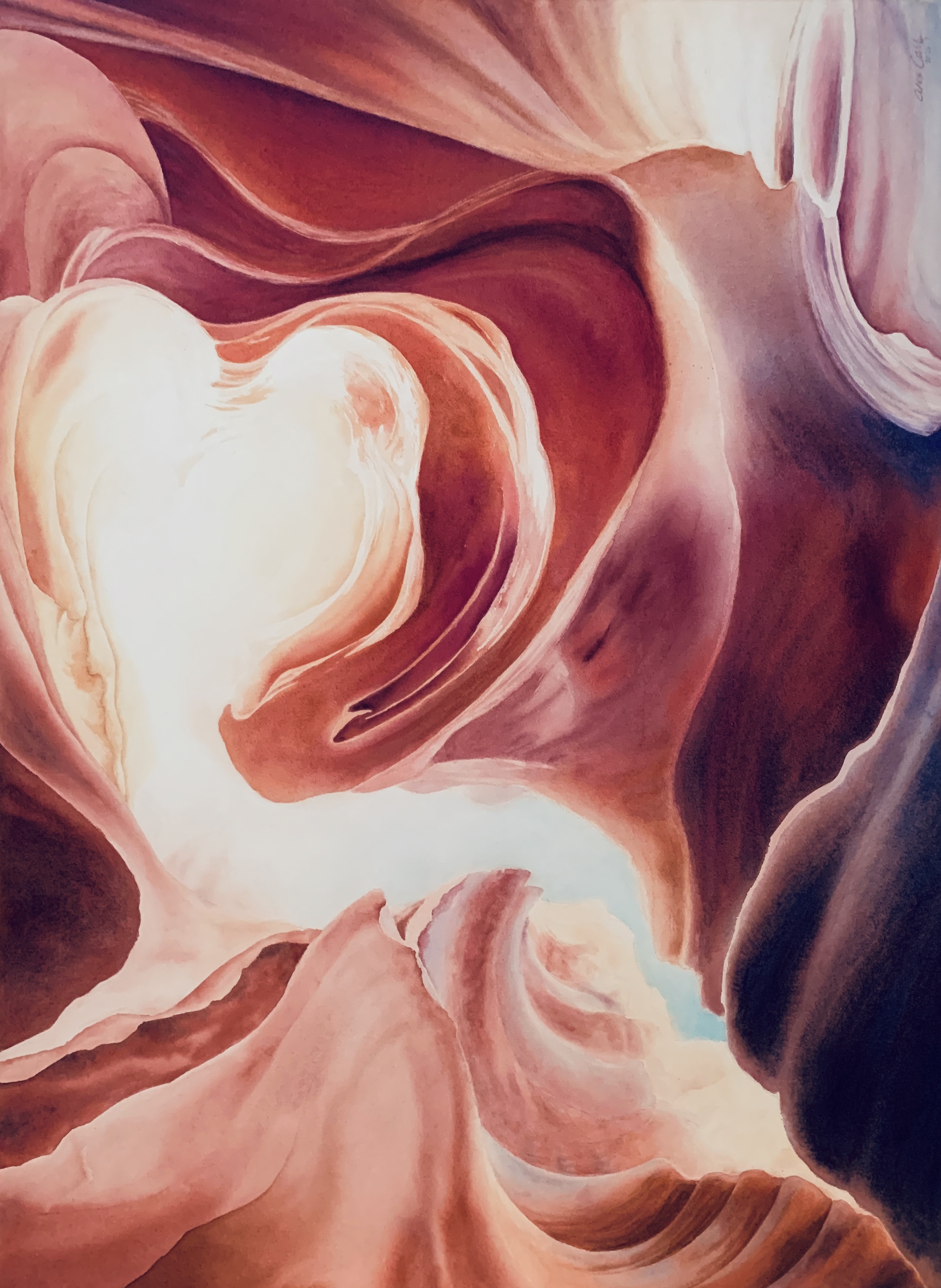 Exquisite LabyrinthThe Heart of Antelope Canyon