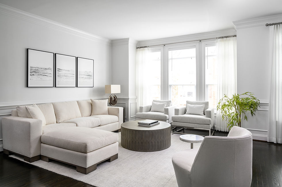 White palette home with coastal vibes.