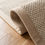 Thumbnail: Natural Fiber Sisal Rug - Marble / Linen