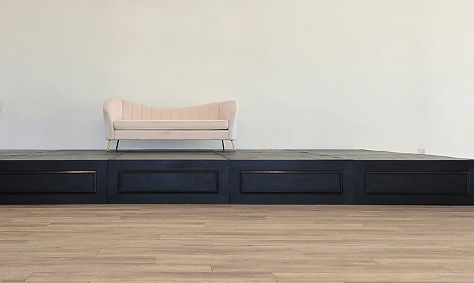 Solid Panel Stage Skirt for rent