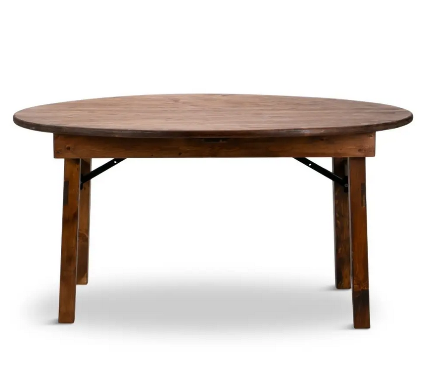 60" Round Farm Table