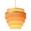 Thumbnail: 17 Inches Light Gold Drum Pendant