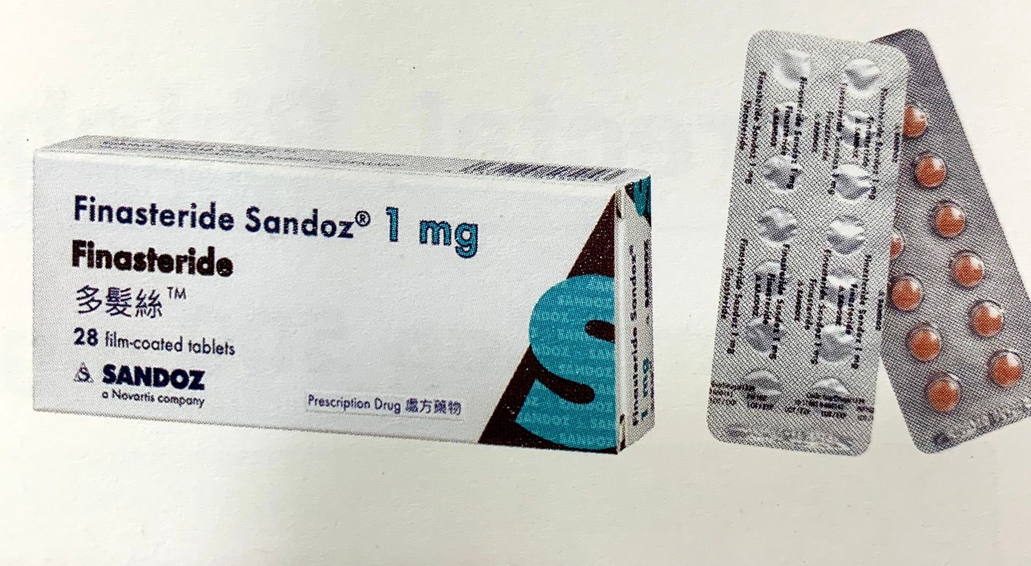 Finasteride 1mg 28粒 SANDOZ