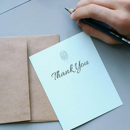 The Evolving Art of the Thank You