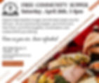 Free Community Supper