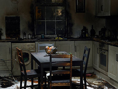 kitchen fire damage repair and restoration