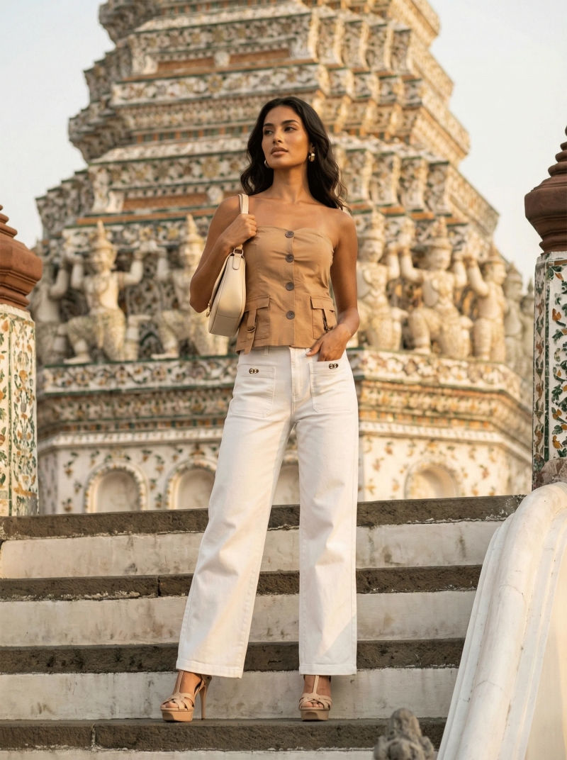 BUSTIER LEGENDE CAMEL