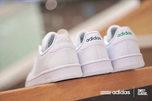 adidas advantage raw white