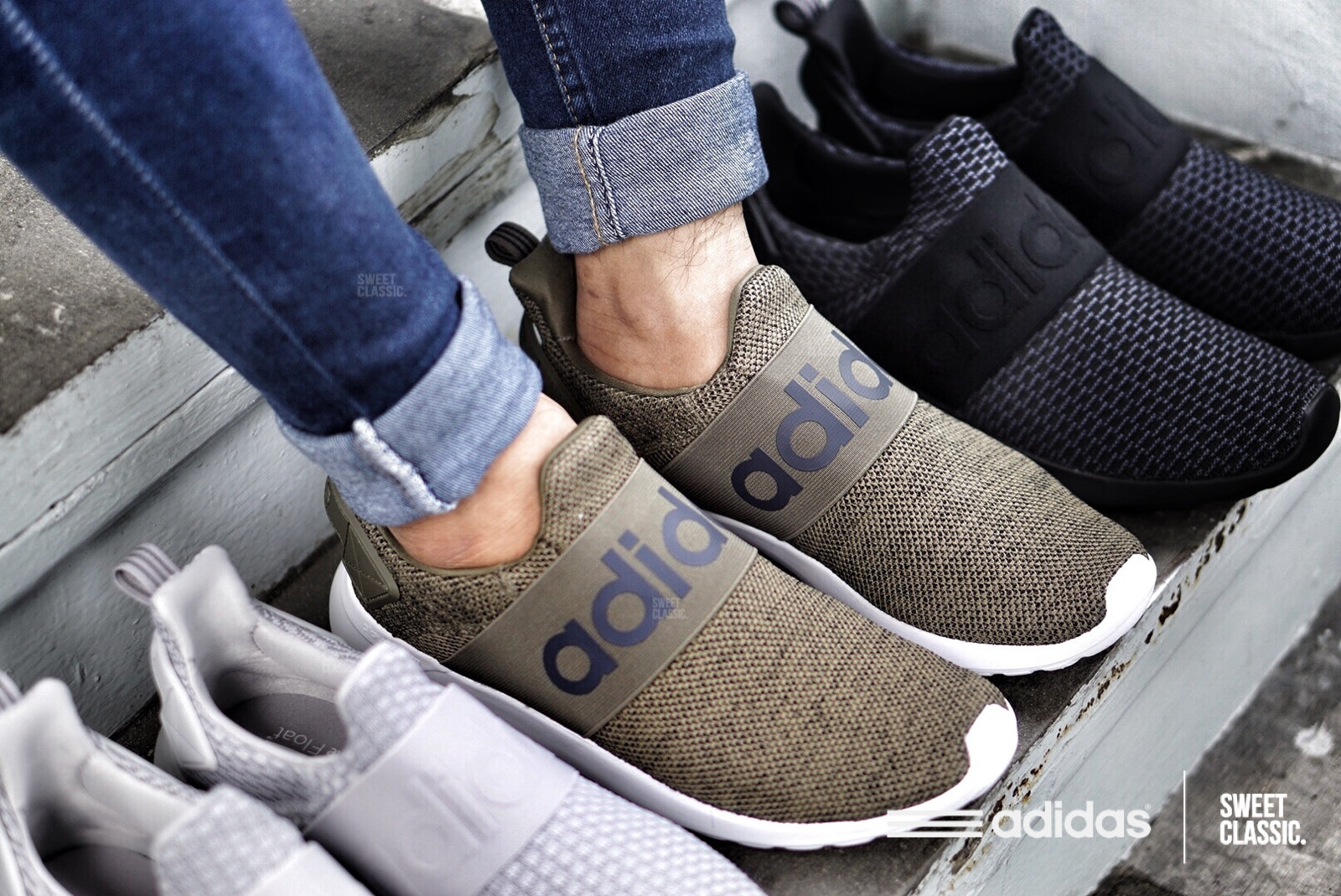 adidas cf slip on