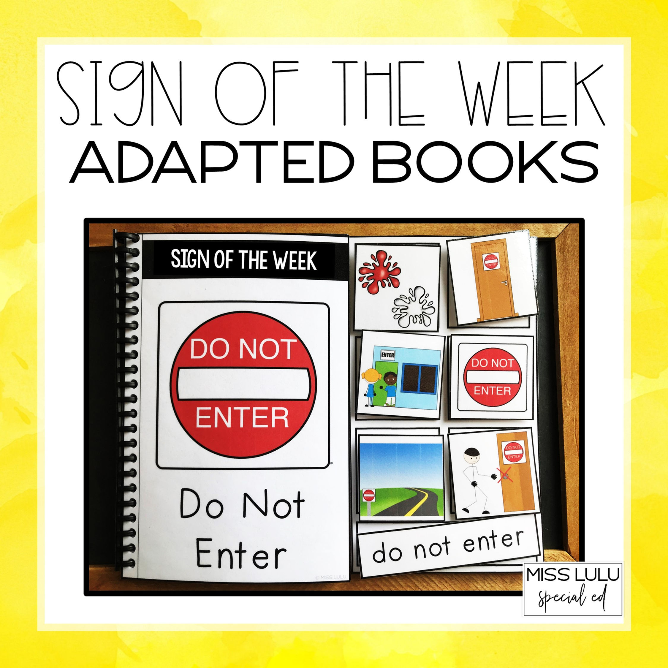Sign of the Week Adapted Books Set