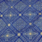 Blue Bandhej crepe fabric with intricate embroidery.