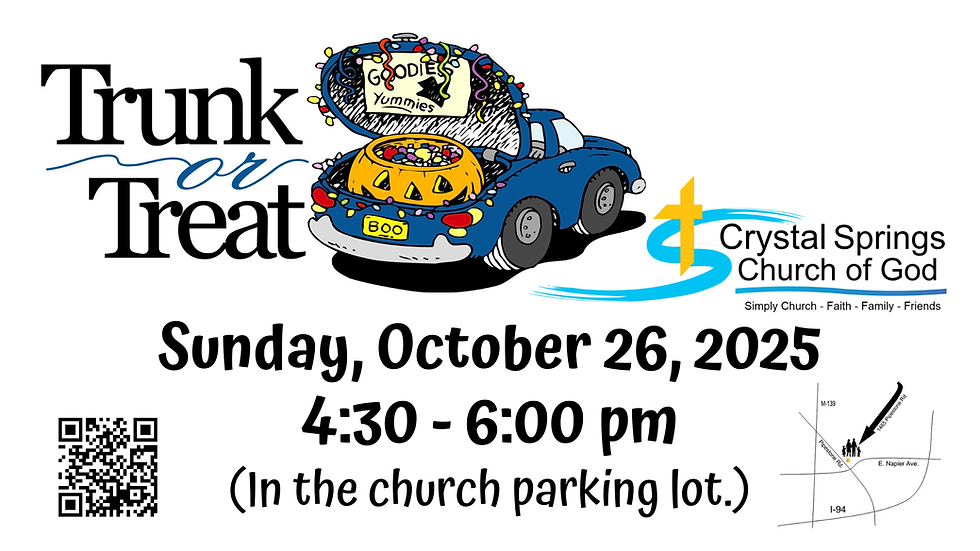 Trunk or Treat 2025