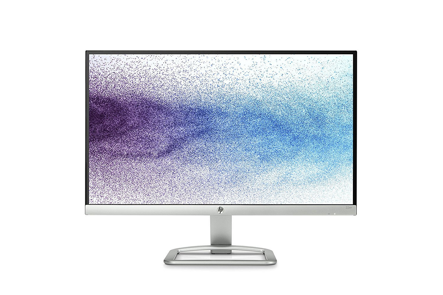 Monitor LED 21.5" HP 22ER Full Full HD 1080p 60Hz 14ms Plata