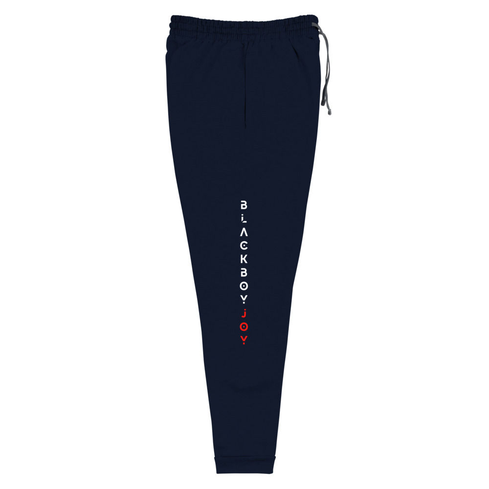 BlackBoyJoy® Futuristic Logo Unisex Joggers (Regular Fit)