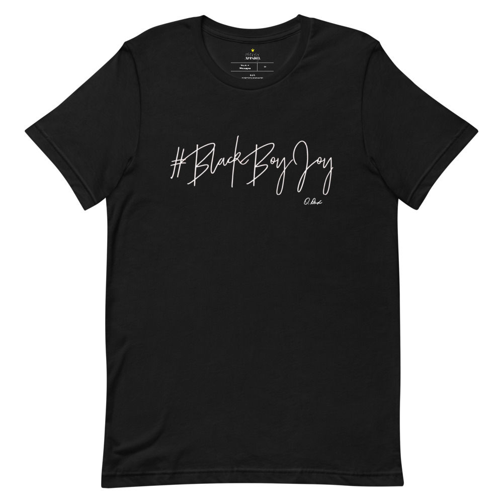 #BlackBoyJoy® Hashtag Logo Short-Sleeve Unisex T-Shirt (Colors)