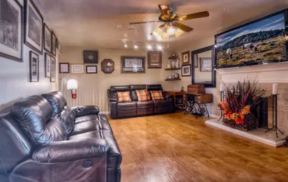 Living Room at Baileys Group Home