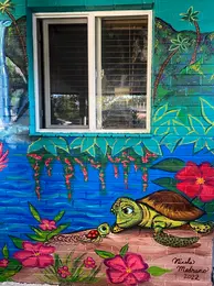 Bailey's Group Home  Exterior Front Mural, Reno, NV