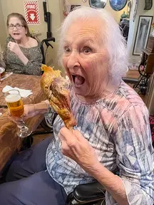 Tasty Food During Thanksgiving at Bailey's Group Home!