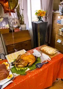 Thanksgiving Feast at Bailey's Group Home