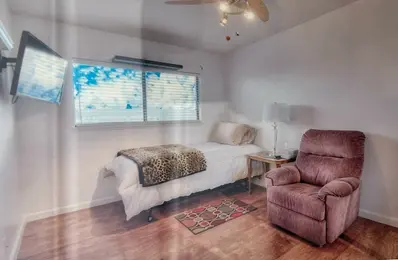Bedroom at Bailey's Group Home