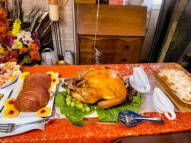 Thanksgiving Feast at Bailey's Group Home