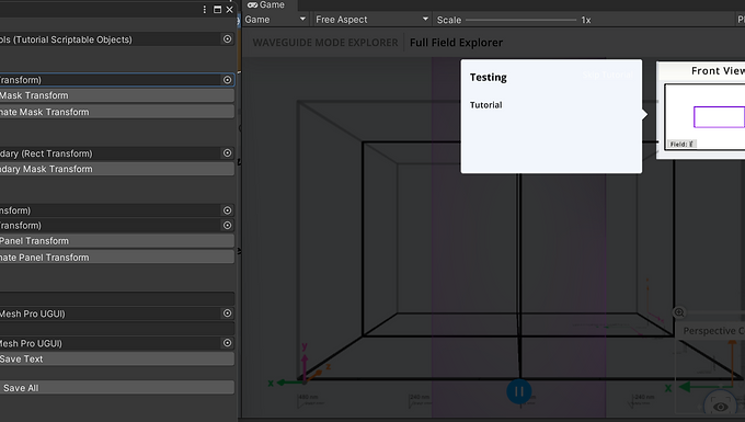 Custom Tutorial Editor