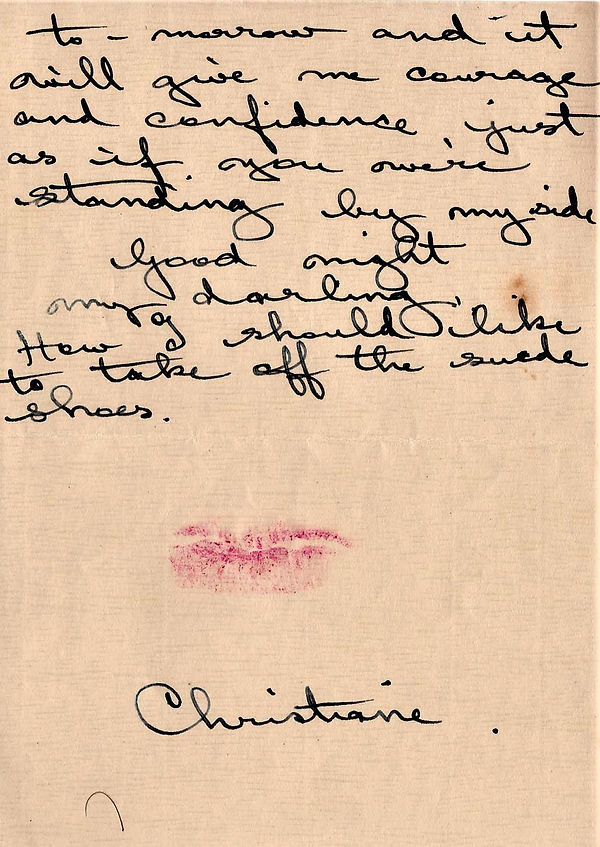 Christiane's letter to Jeffrey - Page 7.