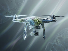 Self-Healing Drones: Built from Living Materials?